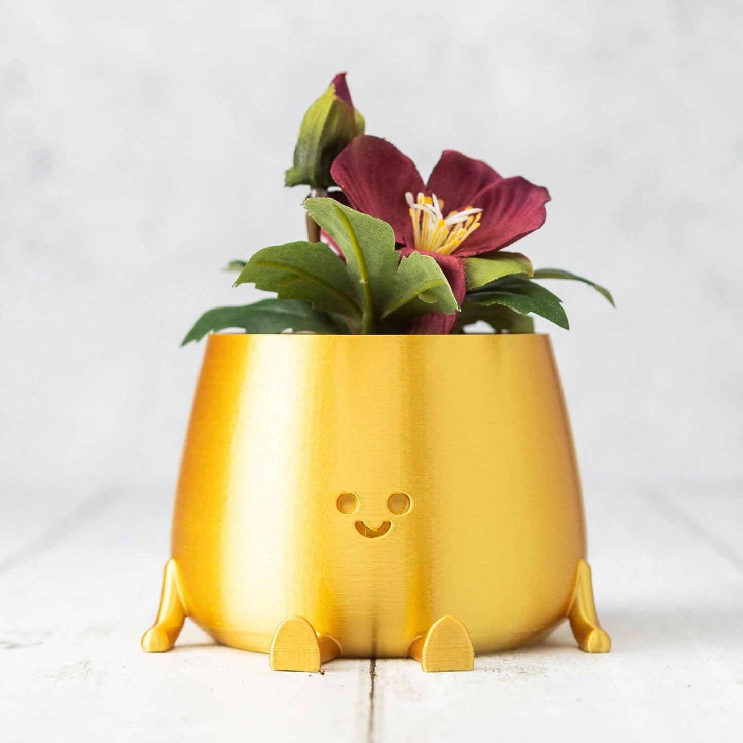 BLUMENTOPF HAPPY POT | GOLD