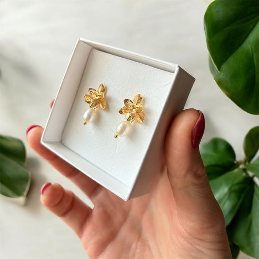 AMARYLLIS OHRRINGE | Gold