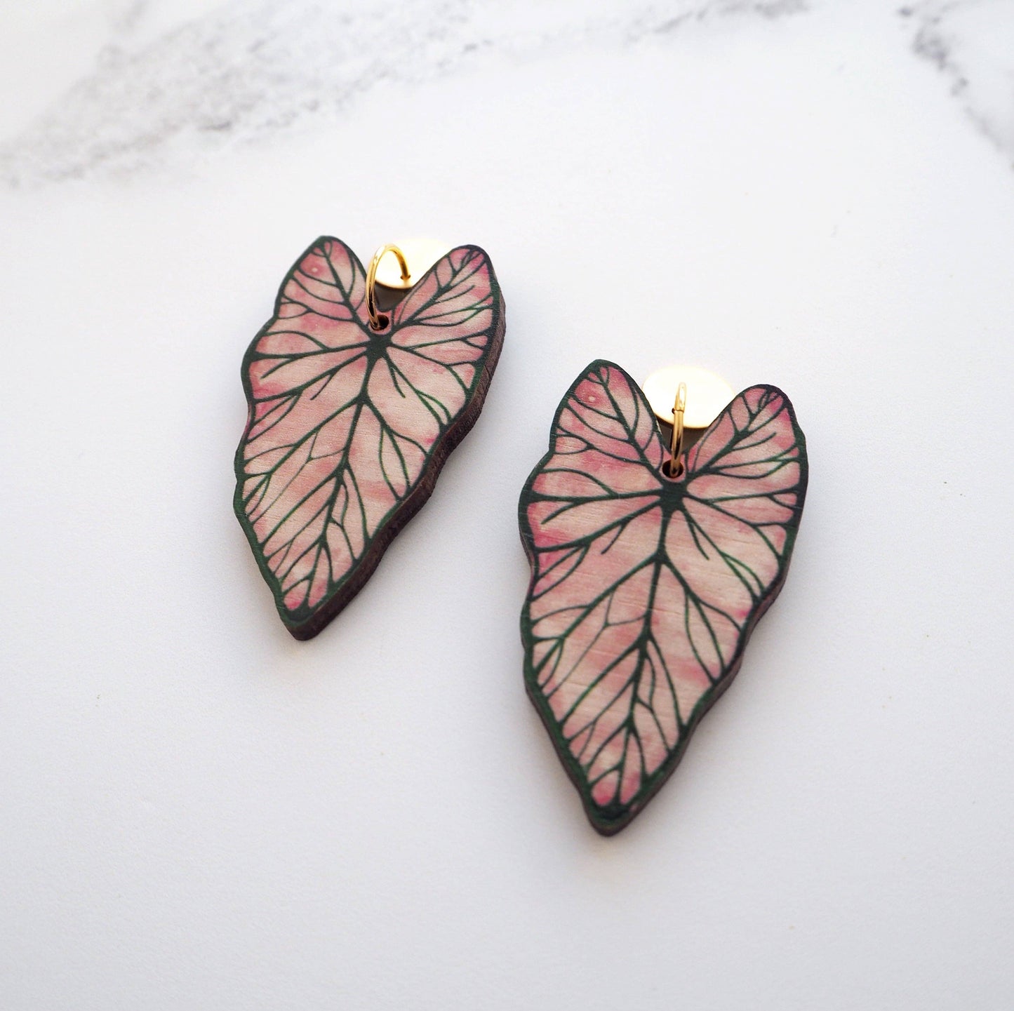 CALADIUM OHRRINGE | GOLD