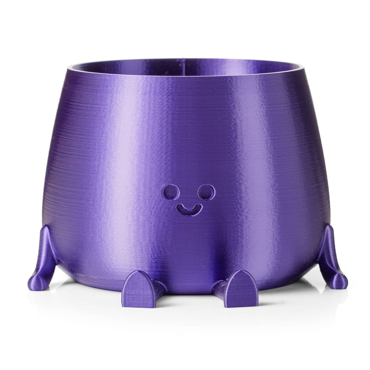HAPPY POT VIOLETT | Blumentopf aus dem 3D Drucker