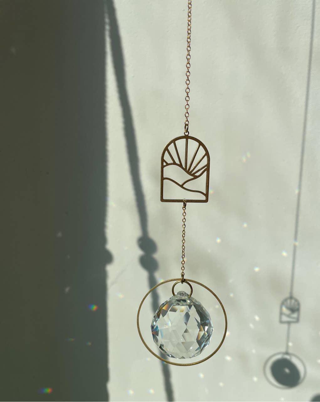PRISMA | Attrape-soleil fait main avec cristal de verre