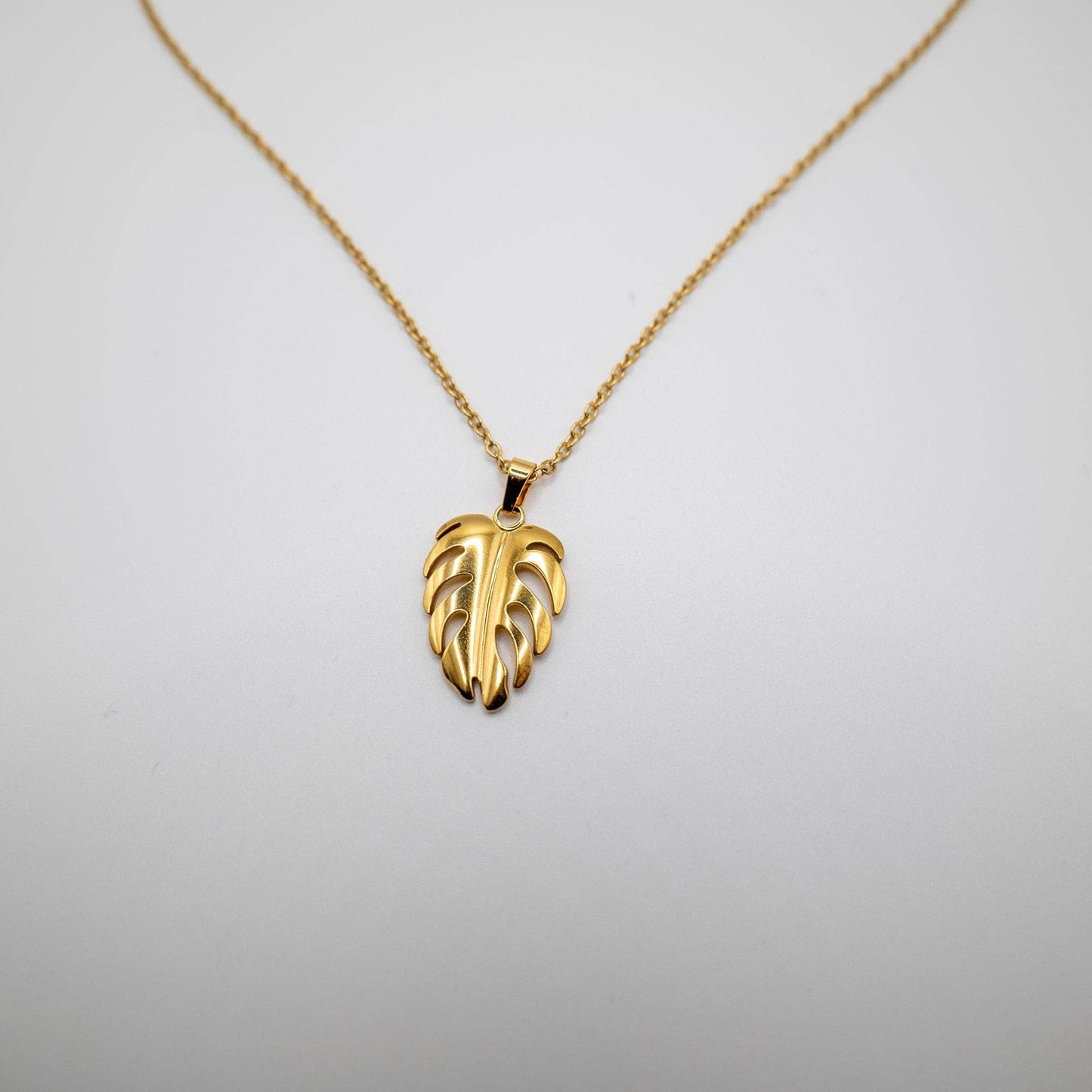 MONSTERA HALSKETTE | Gold 18k