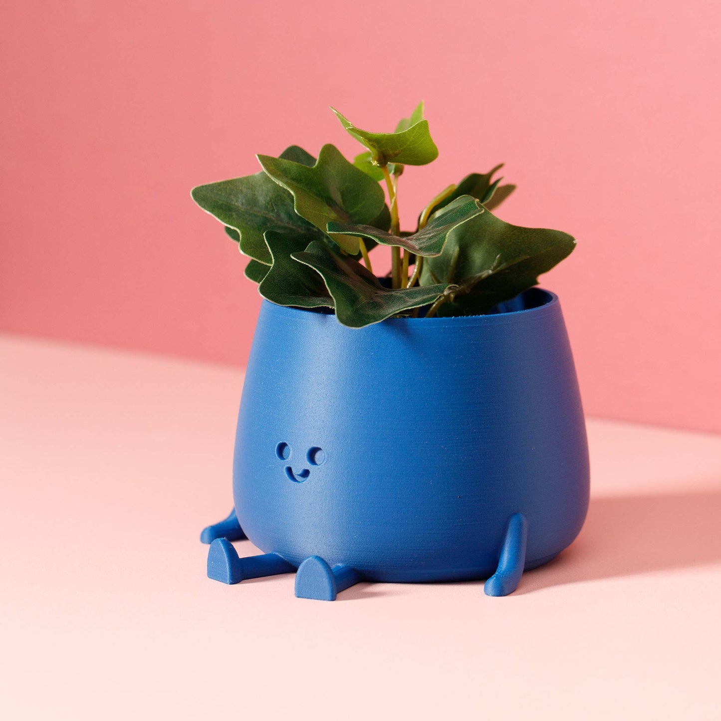 POT DE FLEURS POT HEUREUX | BLEU COBALT