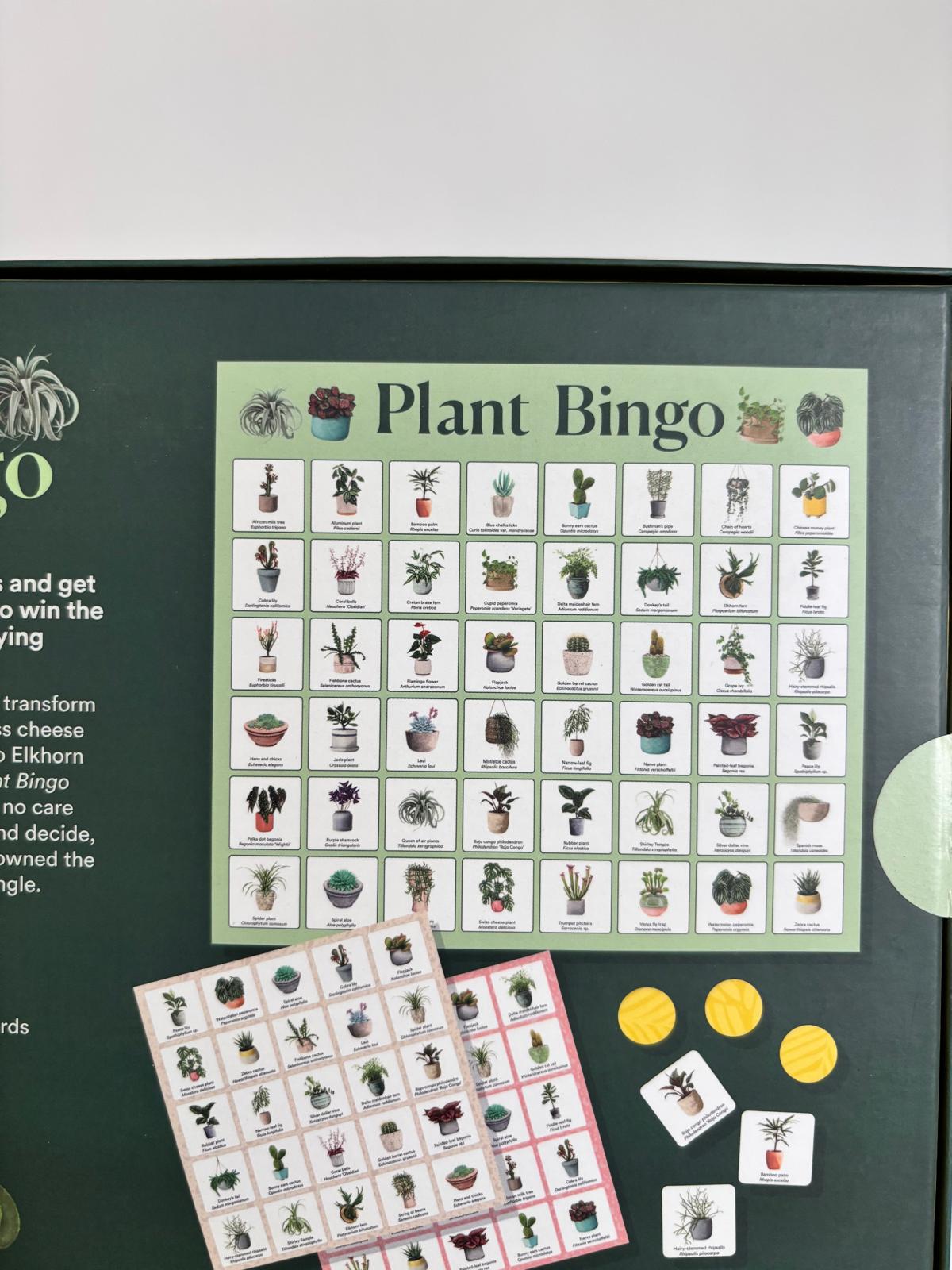 PFLANZEN BINGO | Brettspiel für wahre Pflanzenfans