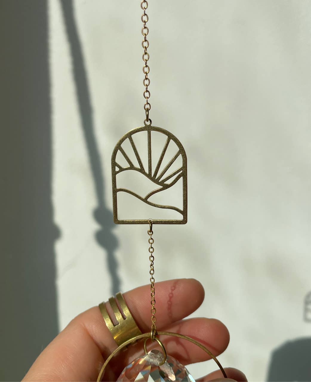 PRISMA | Attrape-soleil fait main avec cristal de verre