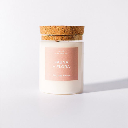 FAUNE + FLEUR | Bougie parfumée et diffuseur de parfum d'ambiance