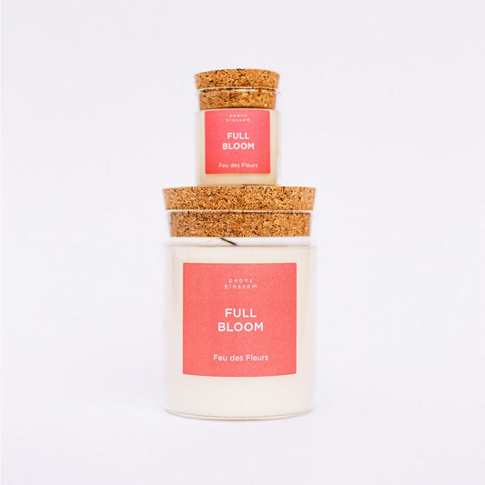 FULL BLOOM | Bougie parfumée et diffuseur de parfum d'ambiance aux notes fraîches de pivoine