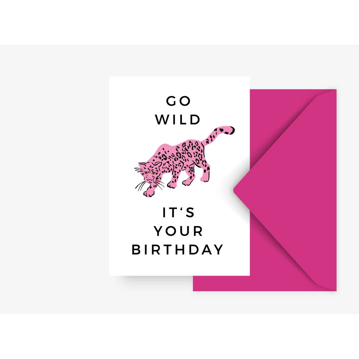 GO WILD | GRUßKARTE