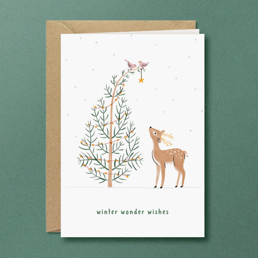 AMIS D'HIVER | Cartes de vœux de Noël à l'unité ou par lot de 3