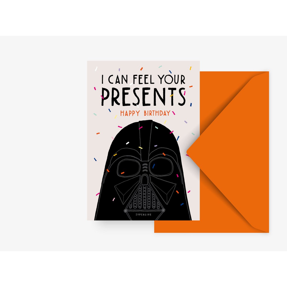 VADERS BIRTHDAY WISHES | POSTKARTE