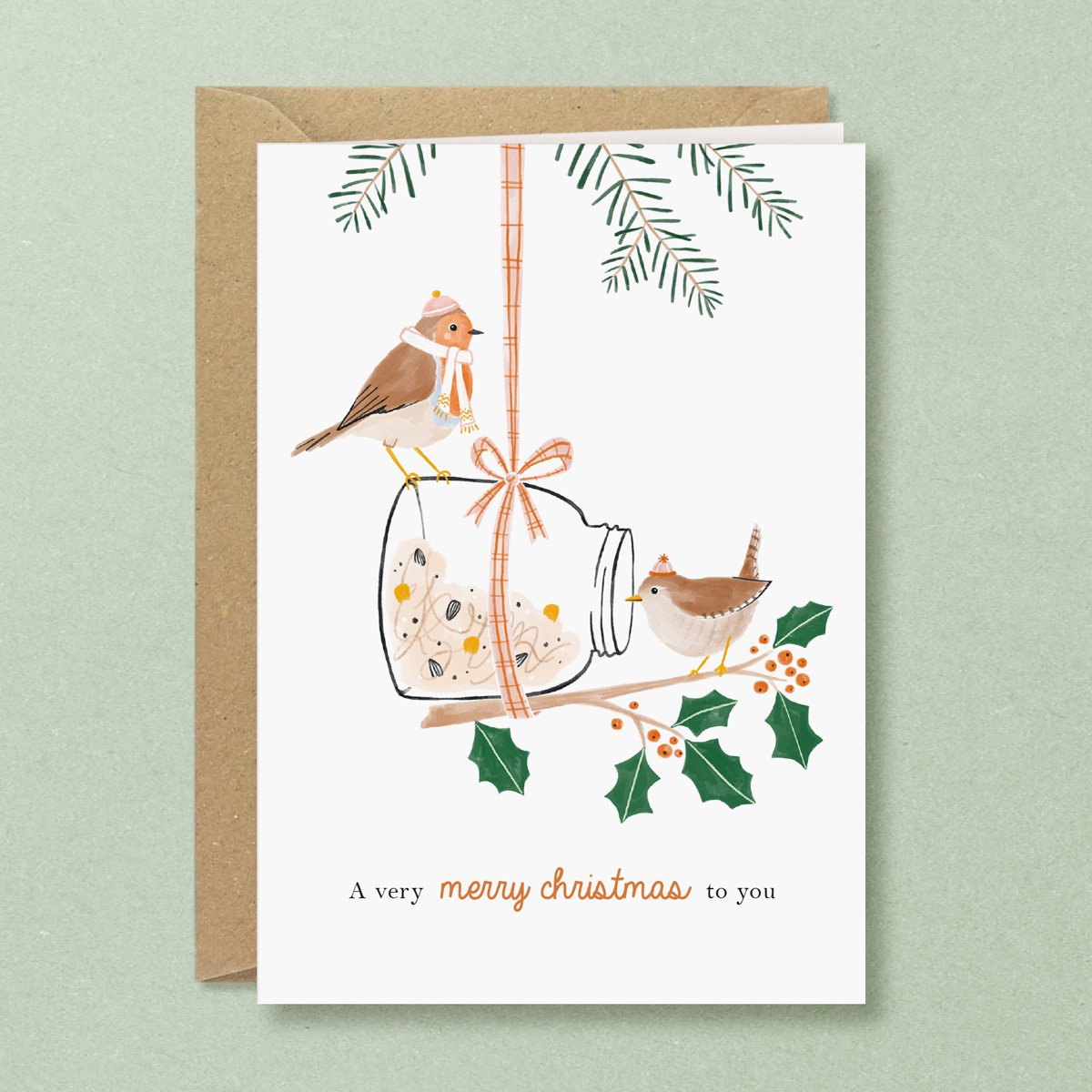 WALDZAUBER | Weihnachtliche Grußkarten einzeln oder im 2er Set