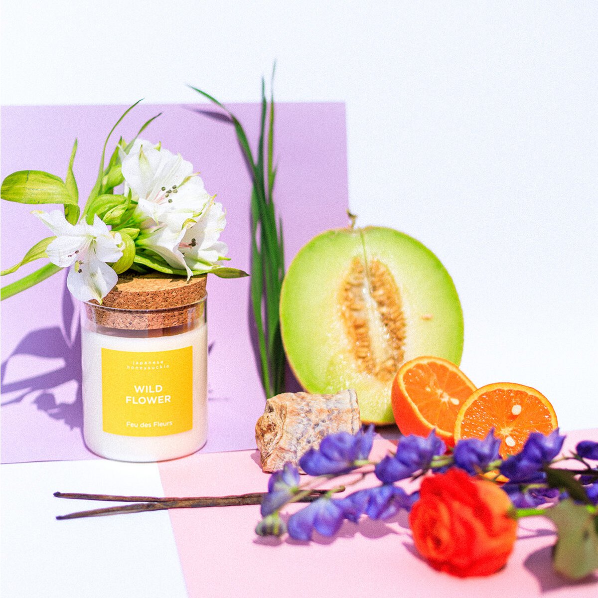 WILD FLOWER SCENTED CANDLE