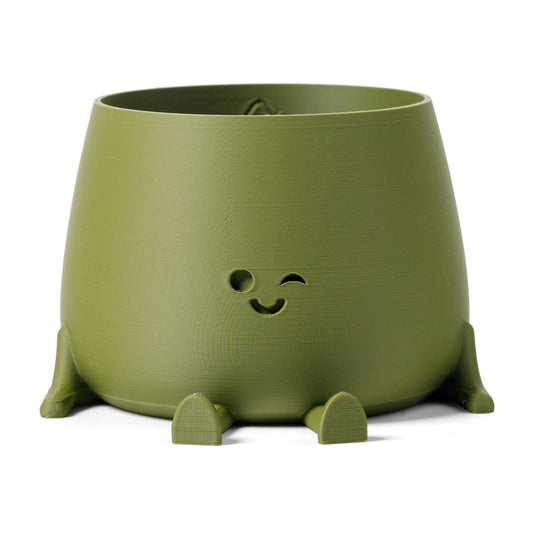 HAPPY POT ZWINKY | Flowerpot from the 3D printer