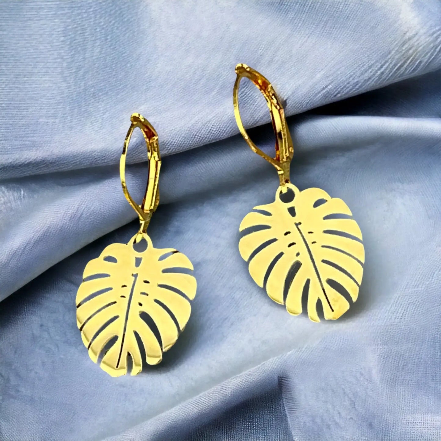 MONSTERA CLASSY OHRRINGE | GOLD