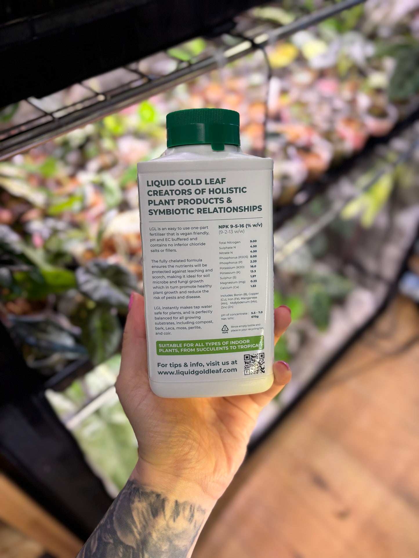 LIQUID GOLD LEAF | All in one Dünger für Zimmerpflanzen