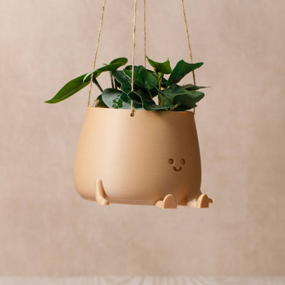 HAPPY POT WOODY | 3D-printed hanging basket