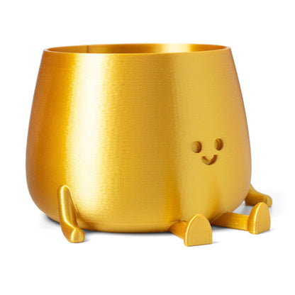 BLUMENTOPF HAPPY POT | GOLD