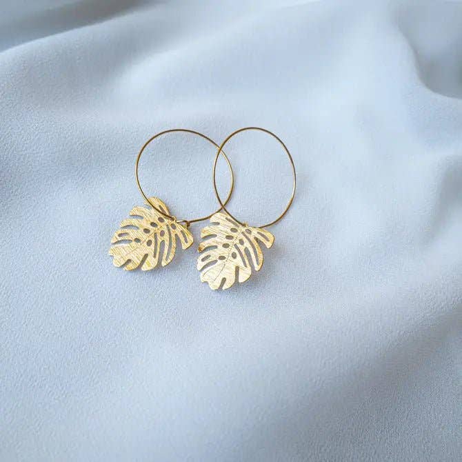 MONSTERA JUNGLE CREOLEN | Gold