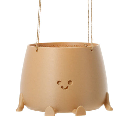 HAPPY POT WOODY | 3D-printed hanging basket