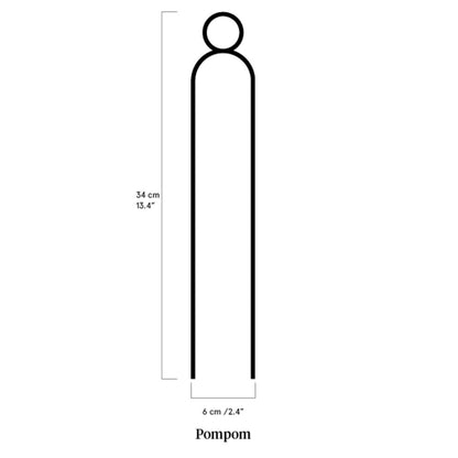 POMPON | Treillis noir