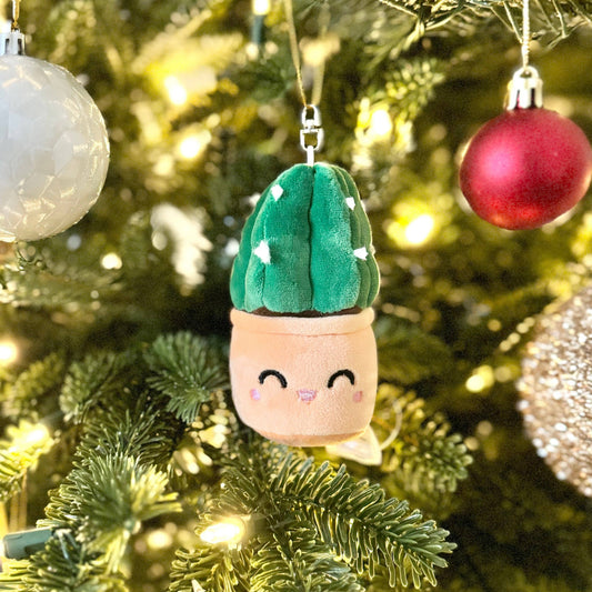 Cactus câlin | Porte-clés plante en tissu