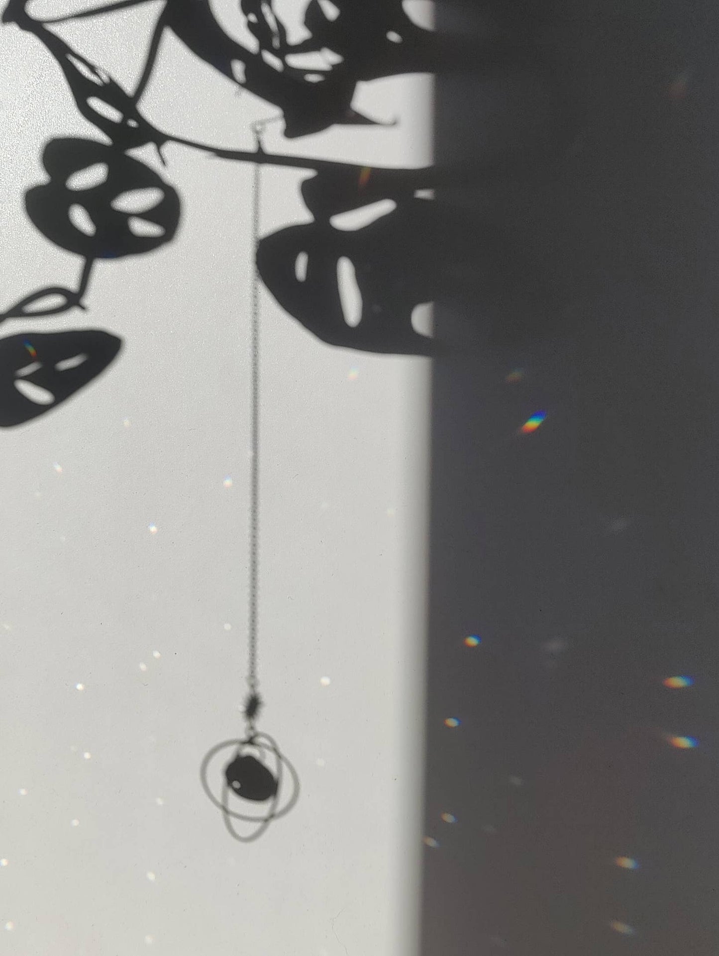STAR | Handmade suncatcher with glass crystal
