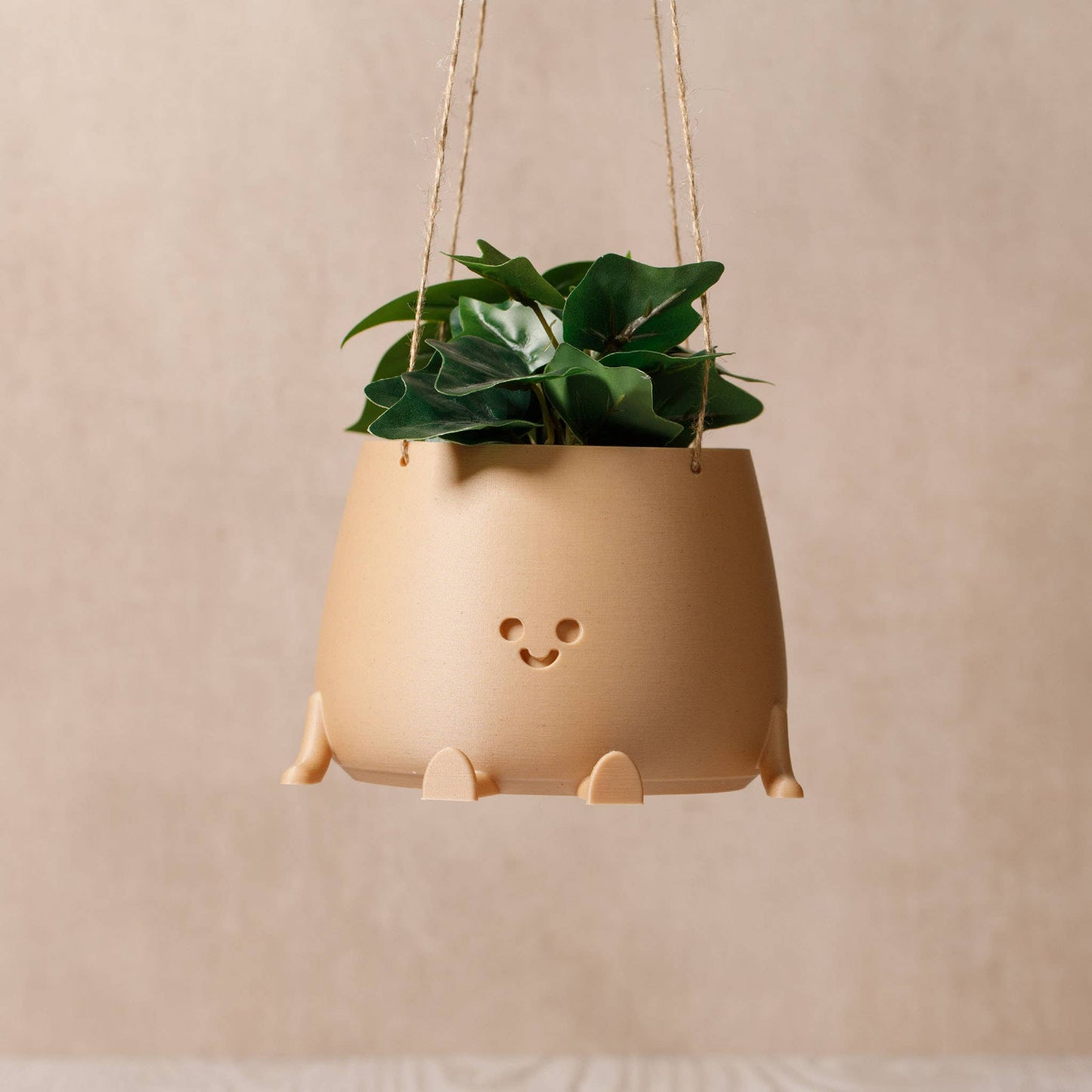 HAPPY POT WOODY | 3D-printed hanging basket