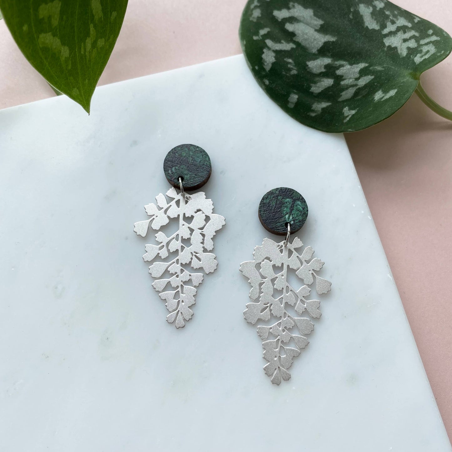 FRAUENHAAR OHRRINGE | SILBER