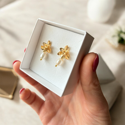 AMARYLLIS OHRRINGE | Gold