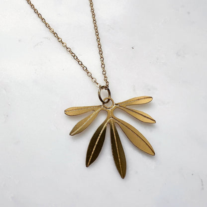 PALMEN HALSKETTE | GOLD