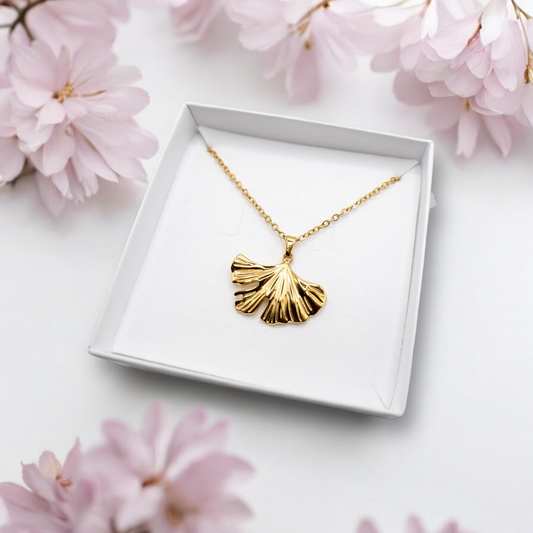 GINGKO 18K | Goldene Halskette