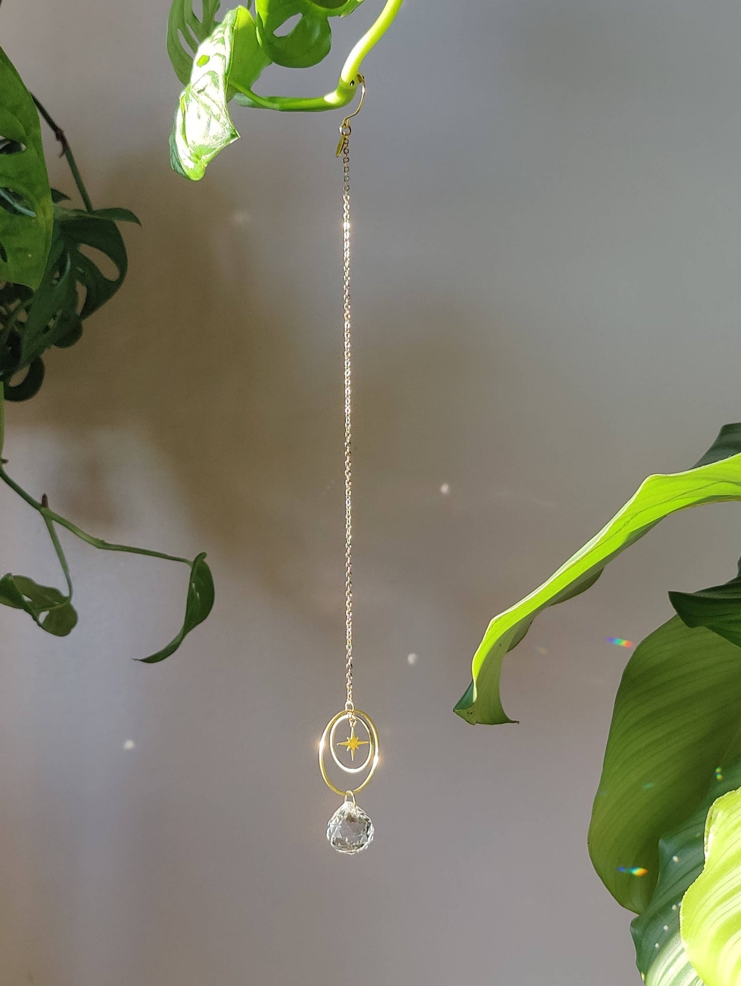 ASTRO AIR | Handgemachter Suncatcher mit Glaskristall