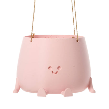 BLUMENAMPEL HAPPY POT | PFIRSICHROSA