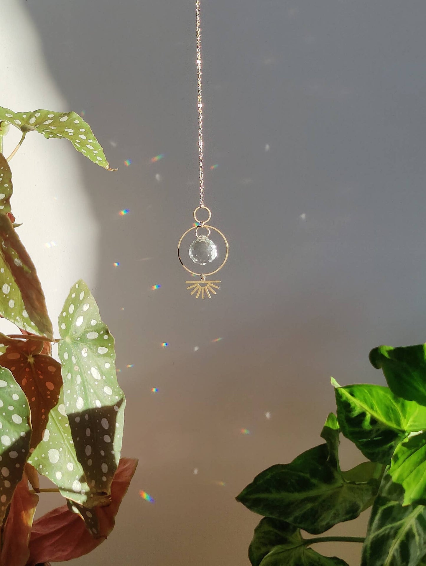 OSIRIS | Handmade suncatcher with glass crystal
