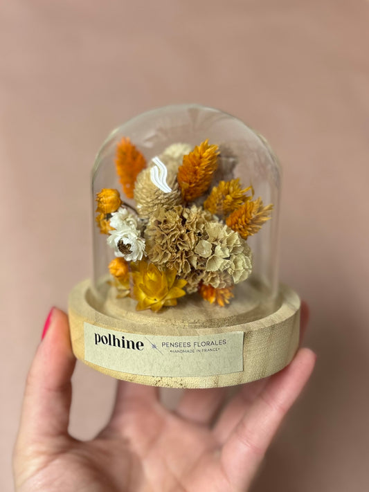 TROCKENBLUMEN KUPPEL | Orange & beige