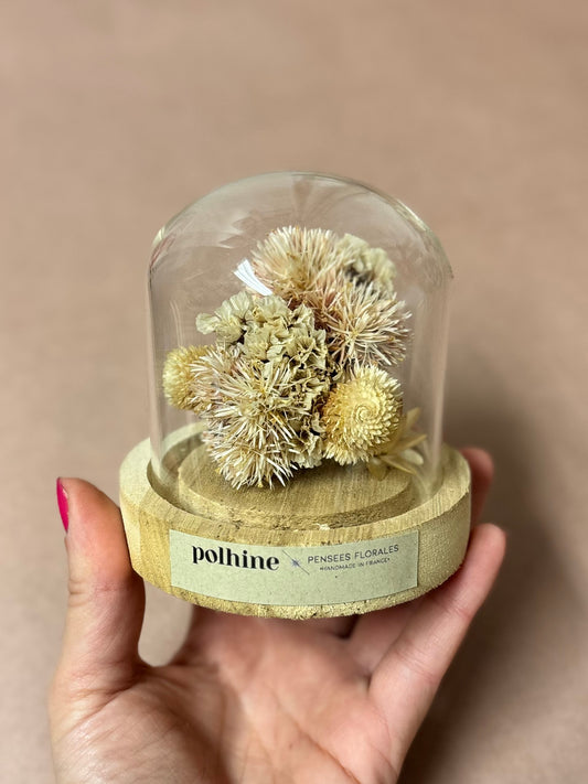 TROCKENBLUMEN KUPPEL | Boho beige