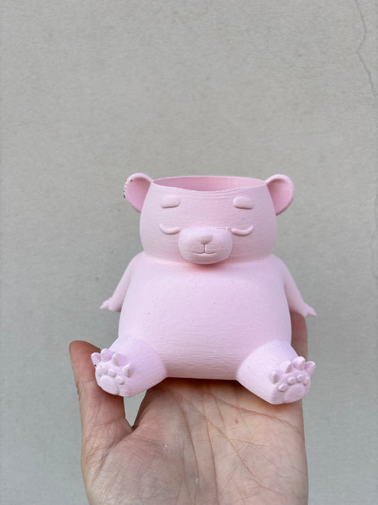 BOBBY BÄR | Blumentopf aus dem 3D Drucker