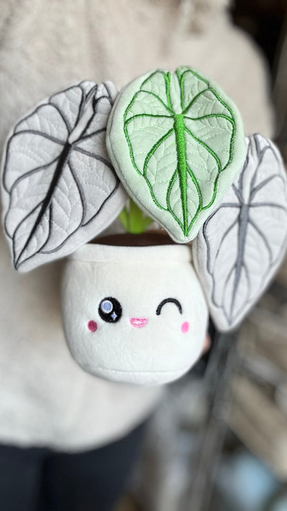 ALOCASIA SILVER DRAGON | Plant plushie
