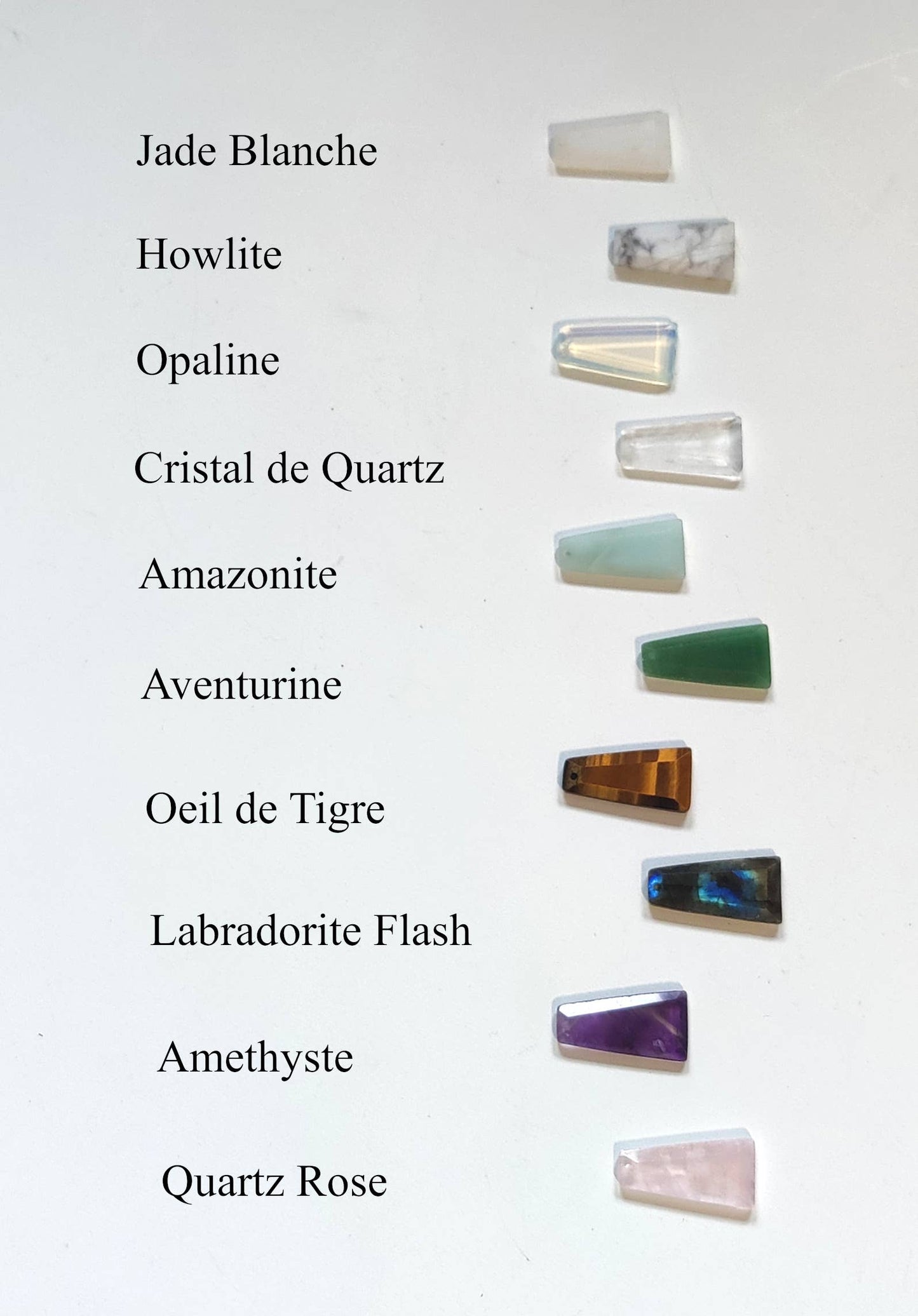 DIVINE GEMSTONE | Handmade suncatcher with glass crystal &amp; gemstone