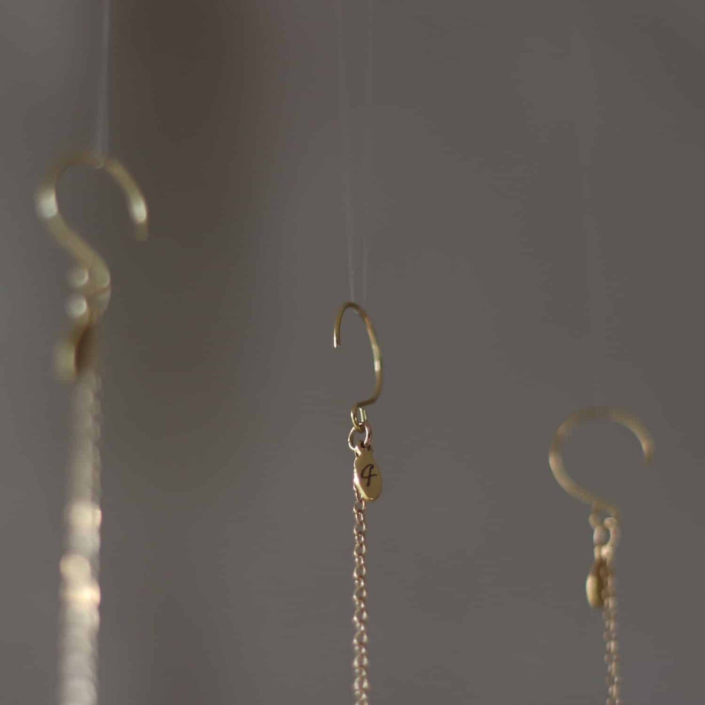 CELESTE | Handmade suncatcher with glass crystal and wooden design