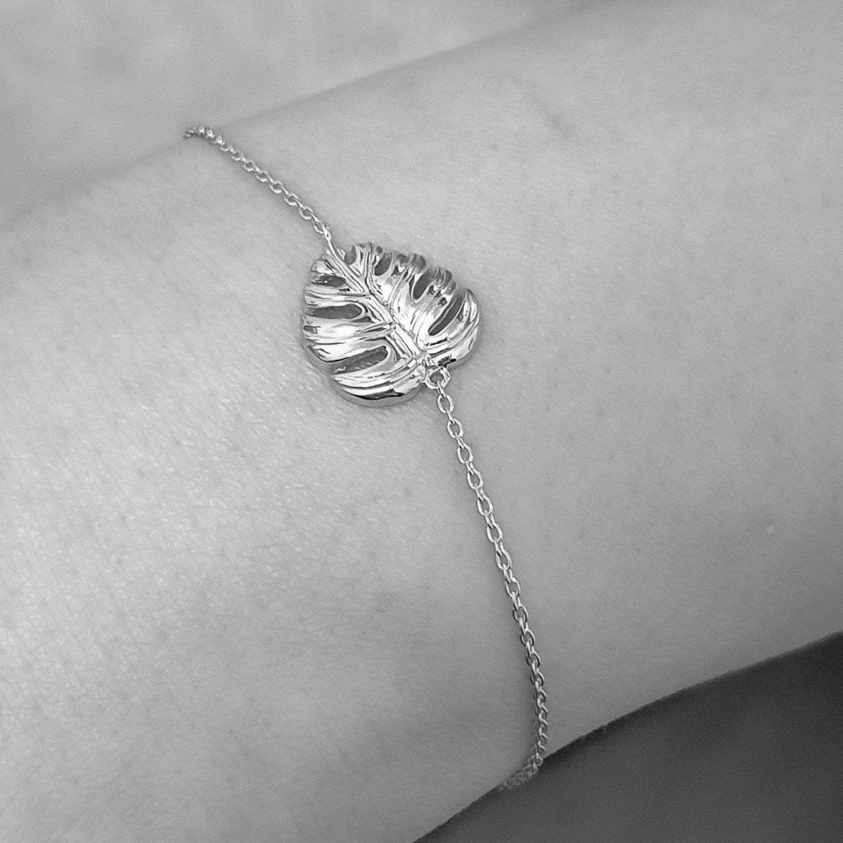 MONSTERA BRACELET | SILVER