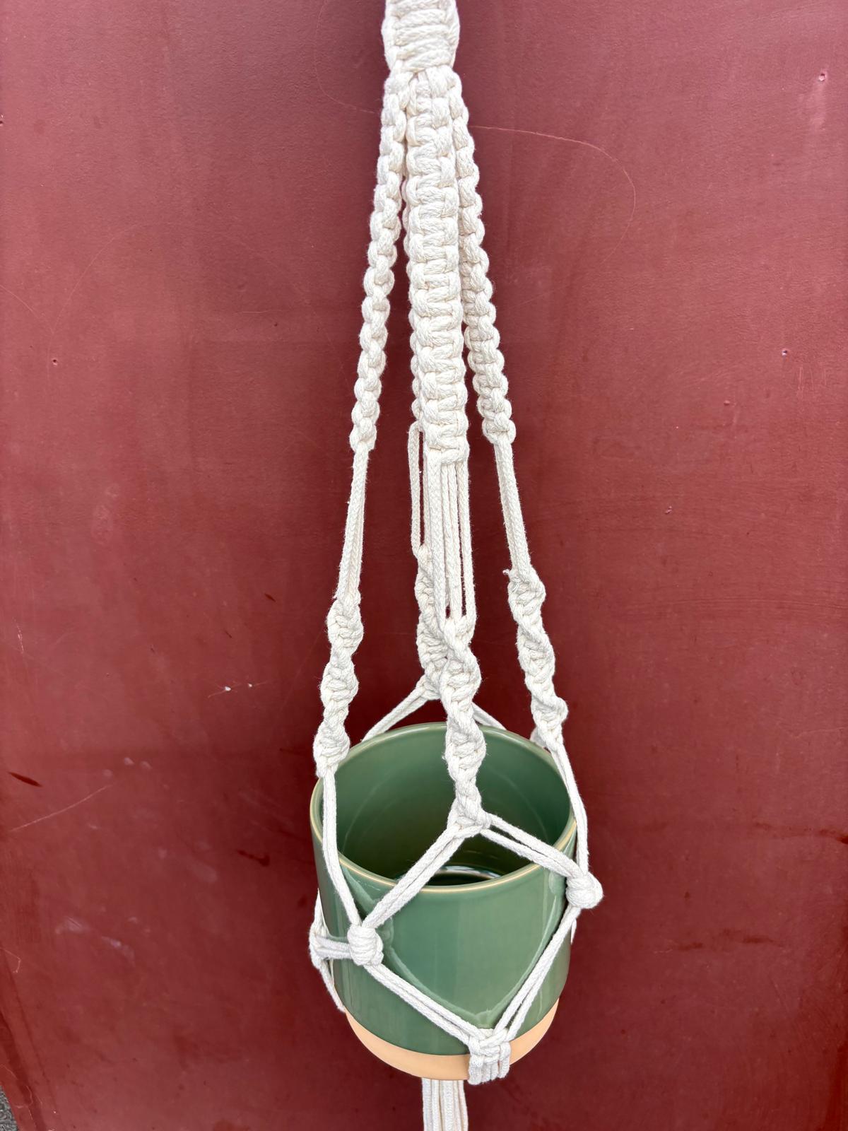 HANA LUNA | Hanging basket XL in cream white 