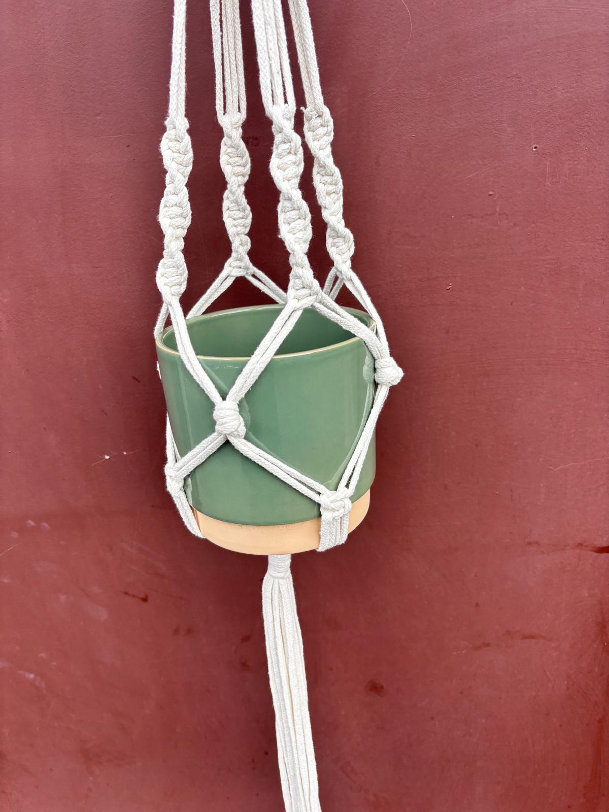 HANA LUNA | Hanging basket XL in cream white 