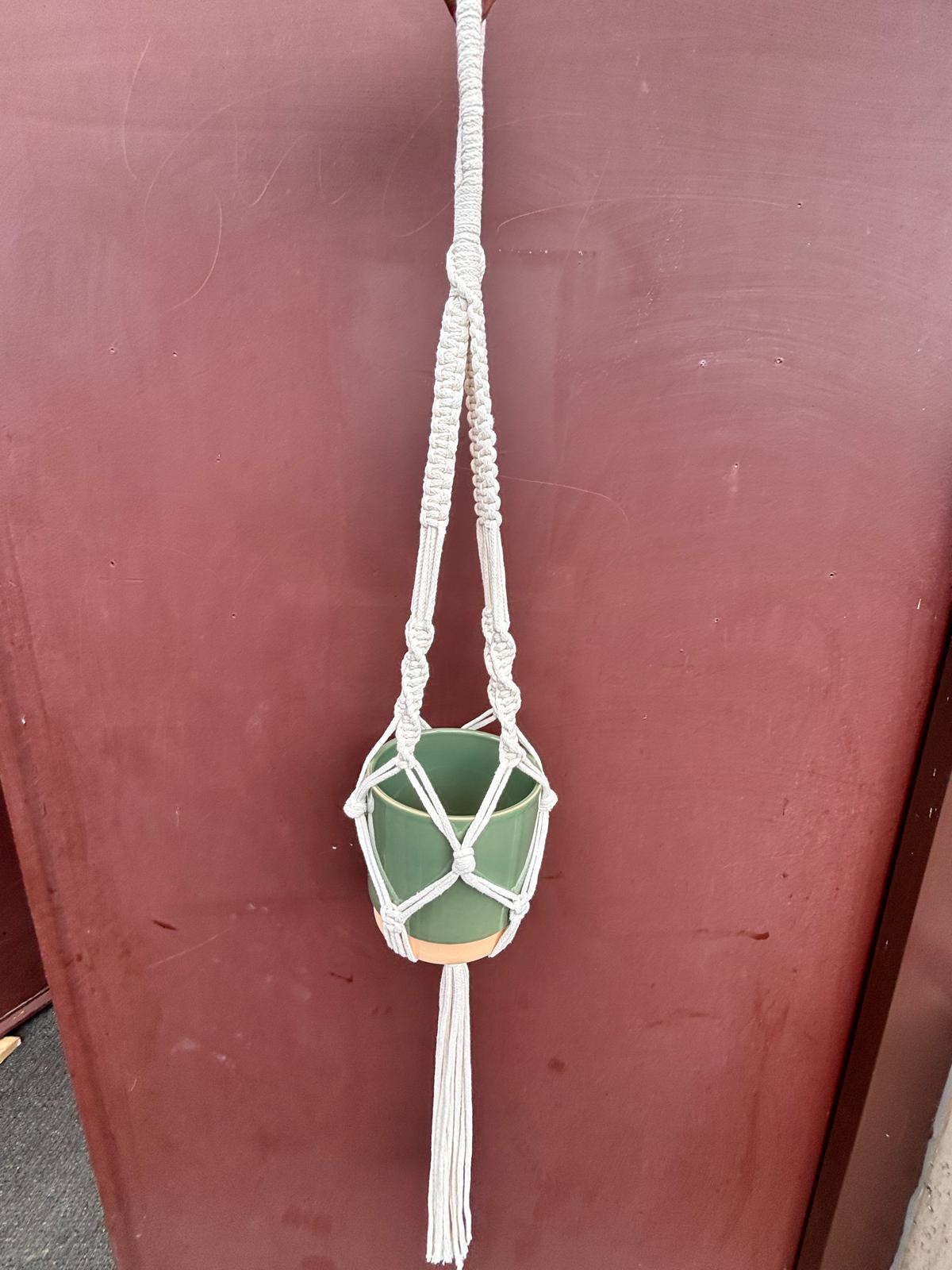 HANA LUNA | Hanging basket XL in cream white 