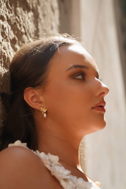 AMARYLLIS OHRRINGE | Gold