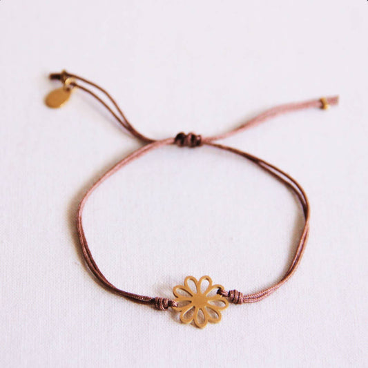 FLOWER & MOKKA | Bracelet with a delicate floral motif