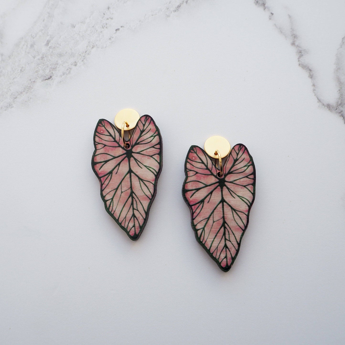 CALADIUM OHRRINGE | GOLD