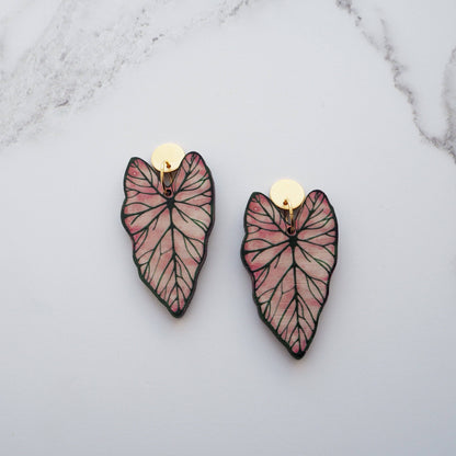 CALADIUM OHRRINGE | GOLD