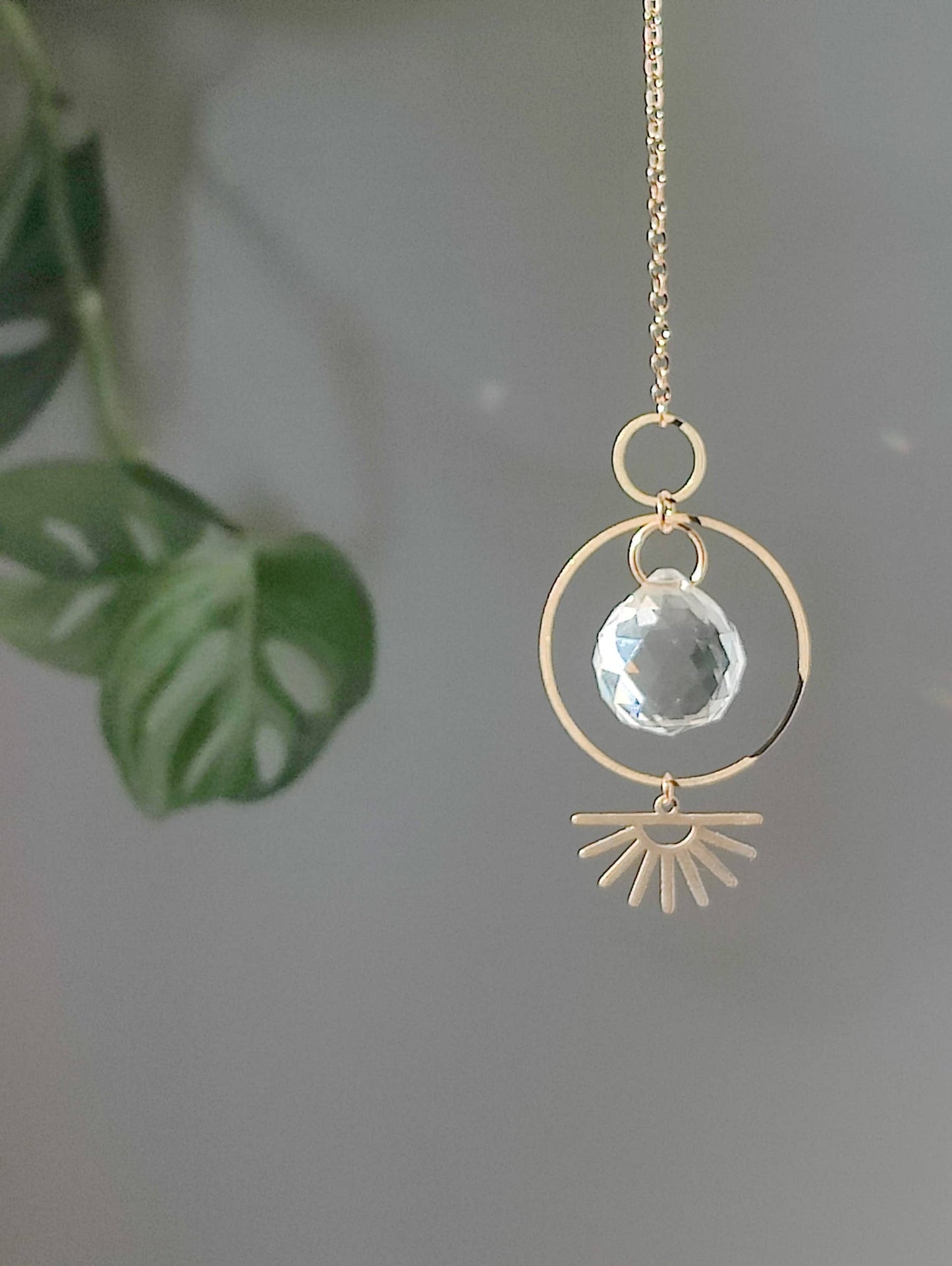 OSIRIS | Handmade suncatcher with glass crystal