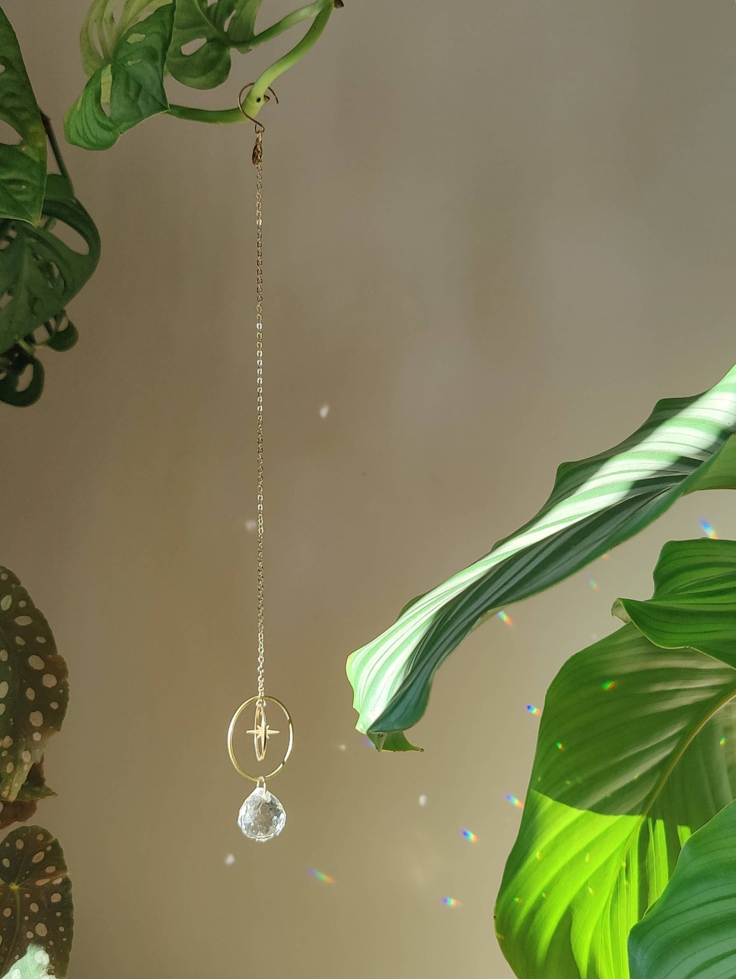 ASTRO AIR | Handgemachter Suncatcher mit Glaskristall